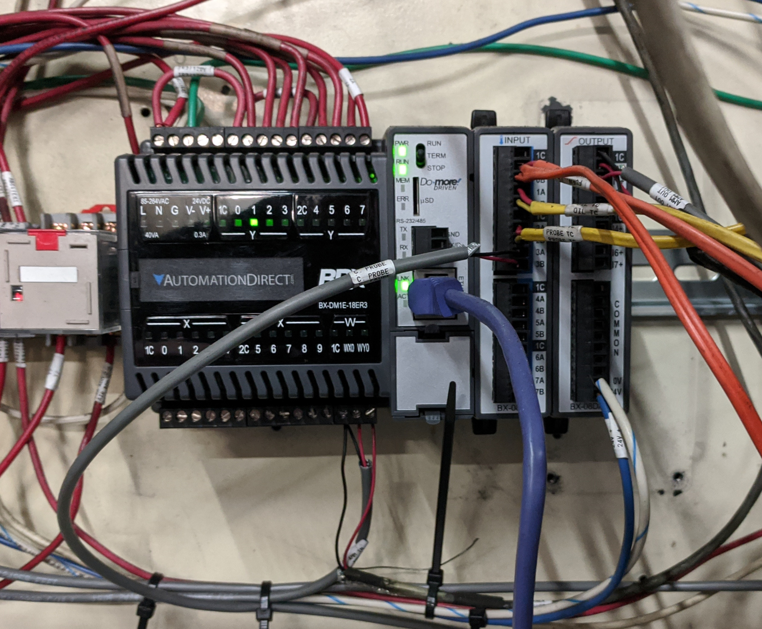 BRX PLC replacing obsolete controller